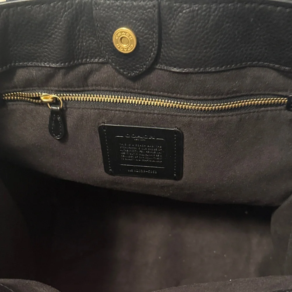 Stylish Black and Gray Tote Bag